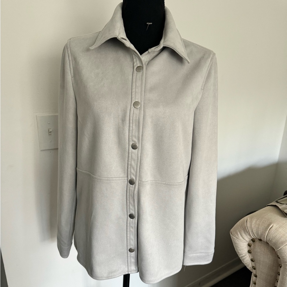 BAGATELLE brush suede top